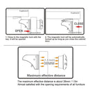 1Set Child Lock Children Protection Baby Safety Lock Drawer Latch Cabinet Door Lock Limiter Children Security Locks