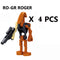 Disney R2-D2 Building Blocks C-3PO General Grievous R4-P17 K-2SO IG88 Battle Buzz Droid Star Bricks Action Figures Christmas Toy