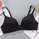 Sexy No Wire Push Up Underwear Women Seamless Bra Girls Students Breathable Thin Bras Female&