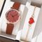 2022 New Watch Women Fashion Casual Leather Belt Watches Simple Ladies Round Dial Quartz Wristwatches Dress Clock Reloj Mujer