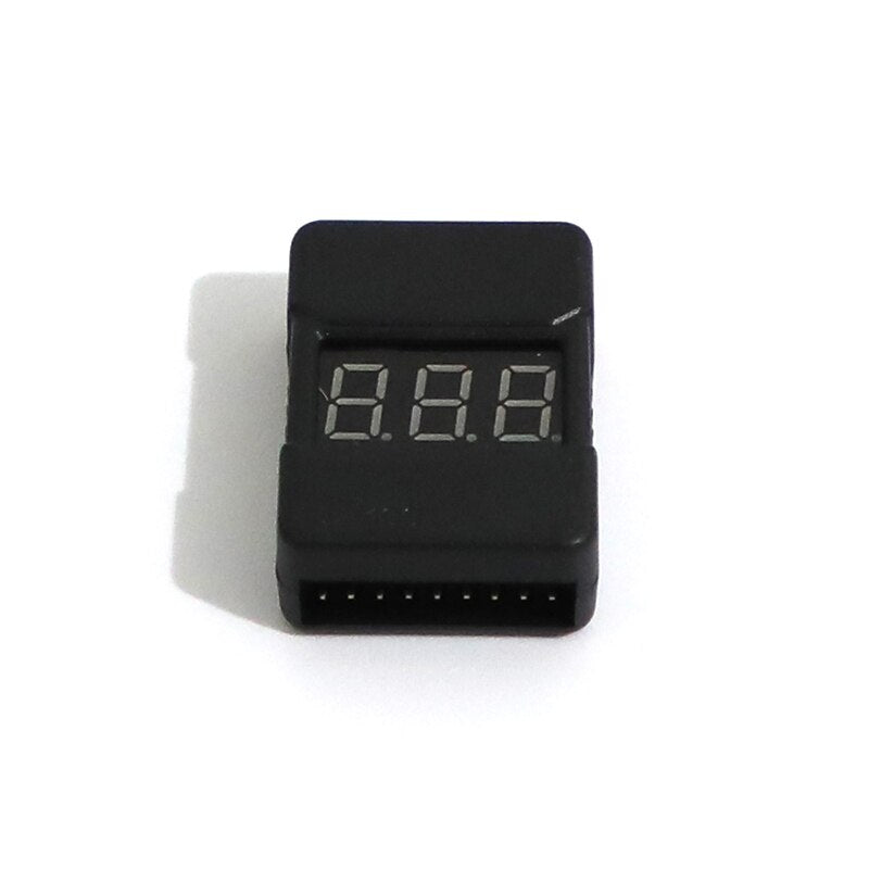 1pcs or 4pcs Hot Sell 2s 2s 3s 4s 5s 6s 7s 8S 1-8S LED Low Voltage Buzzer Alarm Lipo Voltage Indicator Checker Tester Wholesale