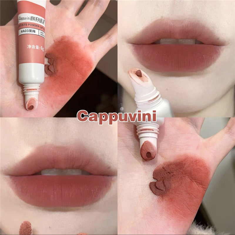 3 Colors Lipstick Velvet Matte Set Liquid Lipstick Waterproof Nude Lip Gloss Long Lasting Sexy Women Lip Tint Mud Cosmetics Kit