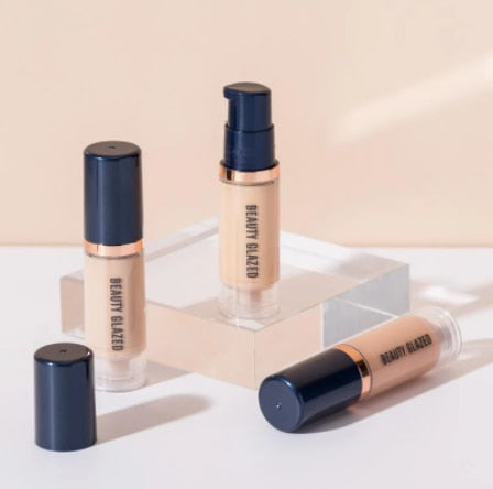6ml Matte Liquid Foundation Cream Smooth Long Wear Oil-Control Face Foundation Full Coverage Concealer Waterproof Contour Makeup