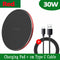 NEW 30W Fast Qi Wireless Charger Pad for iPhone 13 12 11 X Pro Max For Samsung Galaxy S21 S20 S10 S9 S8 Xiaomi Wireless Charging