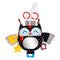 Black White View Back Seat Mirror Baby Car Mirror Safety Seat Headrest Rearview Mirror Baby Facing Rear Ward Car Kids Monitor