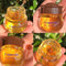 Cappuvini Moisturizing Lip Gloss Lip Balm Nourishing Anti-wrinkle Anti-cracking Unisex Lip Oil Honey Peach Sleeping Lip Care