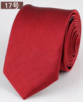 Fashion Narrow Casual Arrowhead Skinny Red Necktie Slim Black Tie For Men 5cm Man Accessories Simplicity For Party Formal Ties
