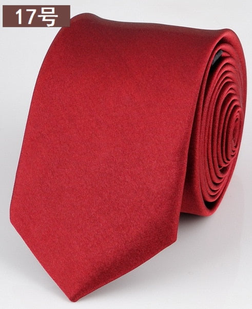 Fashion Narrow Casual Arrowhead Skinny Red Necktie Slim Black Tie For Men 5cm Man Accessories Simplicity For Party Formal Ties