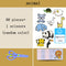 96 Pcs/Set Cartoon Color Paper Cutting Toys DIY Kids Craft Animal Handcraft Paper Art Learning Educational Toy