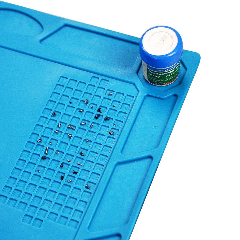 ESD Heat Insulation Soldering Mat Job Tools Computer Phone Repair Tool Kit Working Repair Pad Heatresistant Maintenance Platform