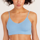 Seamless Low Back Bra Brassiere Comfortable Top Women Wirefree Underwear Unlined Lingerie Sexy Backless Bralette