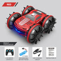 2in1 RC Car 2.4GHz Remote Control Boat Waterproof Radio Controlled Stunt Car 4WD Vehicle All Terrain Beach Pool Toys for Boys