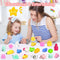 10/50PCS Mini Squishy Toys Mochi Squishies Kawaii Animal Pattern Stress Relief Squeeze Toy For Kids Boys Girls Birthday Gifts