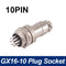 5/8&quot; GX16  Aviation Circular Connector  2Pin3pin4pin 5pin6pin7pin8pin9pin10pin Male &amp; Female Diameter 16mm L73 RS765 DF16 M16