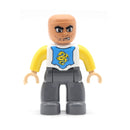 Big Size Action Figures City Princess Policemen Family Building Block Doll Character Accessory Toys Assembly Children Kids Gift