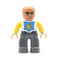 Big Size Action Figures City Princess Policemen Family Building Block Doll Character Accessory Toys Assembly Children Kids Gift