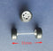 4PCS 1/64 Scale Alloy Car Model 5.2mm/11mm Size Rubber Tires + Wheels + Axles for Modified 1:64 Matchbox/Domeka/HW Model Cars