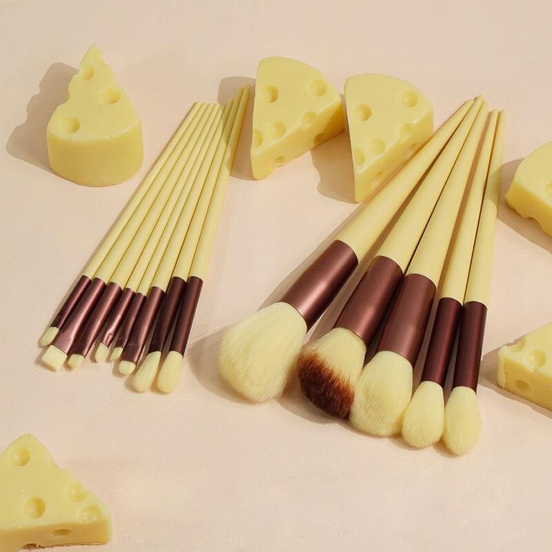 13Pcs Makeup Brush Set Makeup Concealer Brush Blush Loose Powder Brush Eye Shadow Highlighter Foundation Brush Beauty Tools