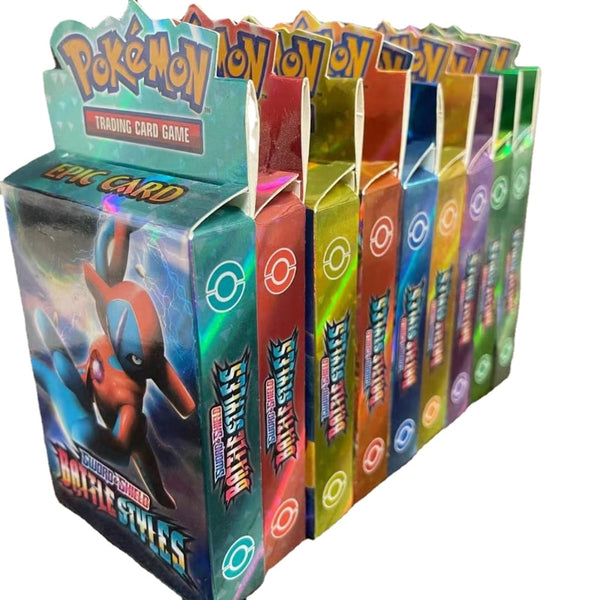 Pokemon Cards V Vmax Box TCG Sun &amp; Moon Evolutions Pokemon Booster Shinny Card Pokemon Game Gx Ex Toy Kids Birthday Gift