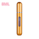 5ML/8ML Mini Small Perfume Refillable Bottle Portable Aluminum Atomizer Travel Refill Perfume Spray Bottle Cosmetic Container