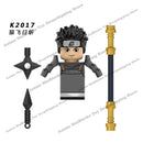 Naruto Sasuke Sakura Kakashi Obito Jiraiya Tsunade anime dolls Mini Action toy Figures cartoon Assemble blocks kid Birthday gift