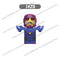 X0277 X0306 X0330 Anime heroes bricks Disney mini Action toy Figures Assemble bricks toys kid gifts