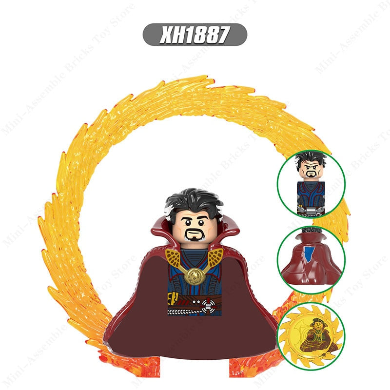 X0328 heroes blocks Disney anime movies X1833 X1835 X1836 mini action toy figures Assembly Toys bricks kids collection gifts