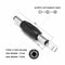 12V 3A 5.5mm 2.1mm Plug Socket DC Connectors DC Power Socket Male Female Jack Screw Nut Panel Mount DC Power Adapter Connector