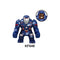 73 Style Disney Anime Figure Wolverine The Thing Spide Building Blocks Rman Thor Toys For Children Boy Girls Christmas Gift