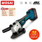 WOSAI M14 Cordless Angle Grinder 20V Lithium-Ion Grinding Machine Cutting Electric Angle Grinder Grinding Brushless Power Tool