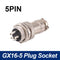 5/8&quot; GX16  Aviation Circular Connector  2Pin3pin4pin 5pin6pin7pin8pin9pin10pin Male &amp; Female Diameter 16mm L73 RS765 DF16 M16
