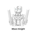 Superhero Building block Loki Iron Man Moon Knight Hulk Thor Captain America Venom Groot Thanos Vision Khonsu Deadpool Brick Toy