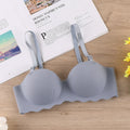 Sexy No Wire Push Up Underwear Women Seamless Bra Girls Students Breathable Thin Bras Female&#39;s Bra Breathable Gathered Lingerie