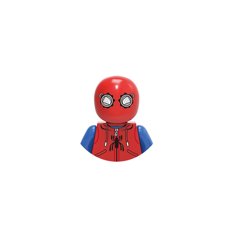 Hot Marvel Avengers DIY Mini 3D Superhero Model Character Set Building Blocks Assembly Toys Children&