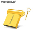 New Super Mini metal usb flash drive 16/32 GB Tiny Pendrive Memory Stick 64gb 128gb Storage Device WaterProof u disk