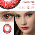 1pair(2pcs) Color Contact Lenses For Eyes Anime Cosplay Colored Lenses Blue Red Multicolored Lenses Contact Lens Beauty Pupils