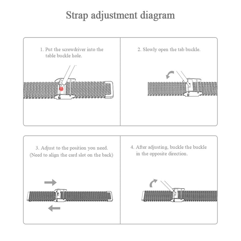 Strap For Xiaomi Mi Band 7 6 4 5 Wrist Metal Bracelet Screwless Stainless Steel for Mi Band 7 6 4 3 5 Strap Wristbands Pulseira