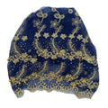 New Beading Women&#39;s Turban Cap Embroidery Fashion Female Head Wraps Muslim Headscarf Bonnets Cancer Chemo Hat