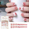 Fake Nails Art Nail Tips Press on False with Designs Set Full Cover Artificial Short Packaging Kiss Display Clear Tipsy Stick