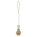 Pacifier Clips Chain Silicone Beads BPA Free DIY Dummy Clip Holder Soother Chains Baby Teething Toys Chew Gifts
