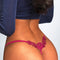 Bloemen Geborduurde Sexy Slipje Lage Taille G String Verleiding Dunne Vrouwen Ondergoed Naadloze Sex Hollow Out Slips Thong