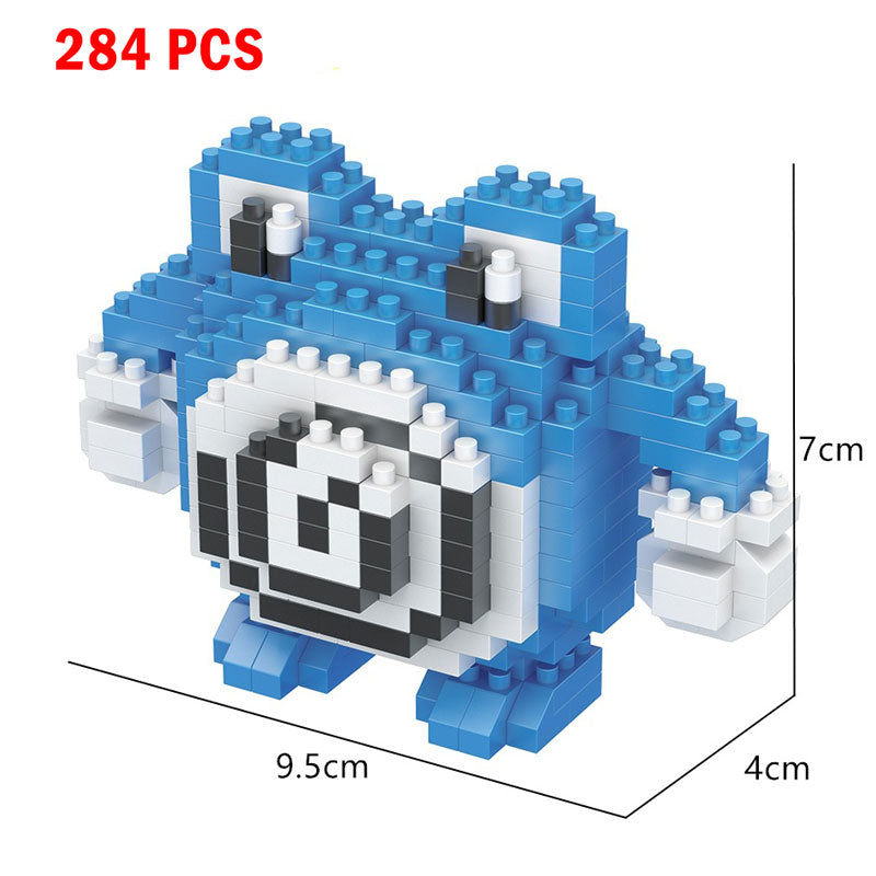 Pokemon Small Building Pokemon Blocks Small Cartoon Picachu Animal Model Education Game Graphics Pokemon Toys For Kids Birthday