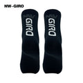 NW-GIRO 2022 New Cycling Socks Bike Nurse Compression Road Bike Running Mtb Knee-high White Sports Funny Brand Black
