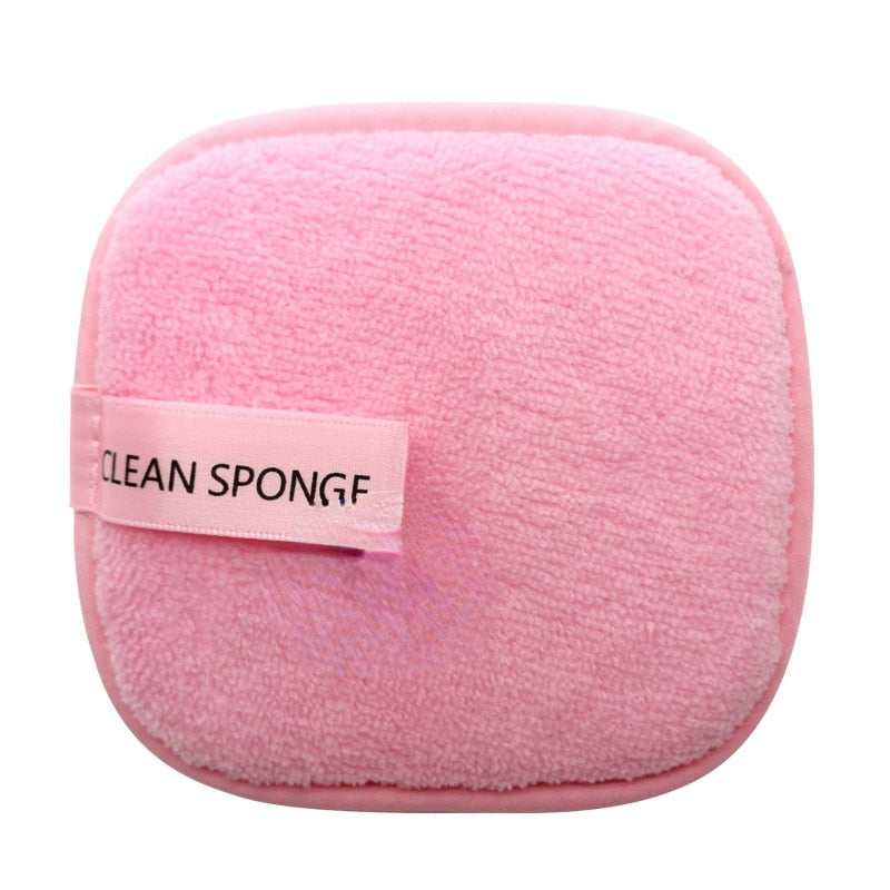 Reusable Cotton Makeup Remover Pads for Washable Face Clean Sponge Blender Cleansing Puff Cloth Foundation Liquid Cream Tools