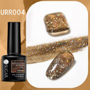 UR SUGAR Sparkling Gel Nail Polish Reflective Glitter Nail Gel Semi Permanent Nail Art Varnish For Manicures Need Base Top Coat