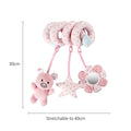 Infant Toddler Rattles Toys For Baby Stroller Crib Soft Rabbit Bear Style Pram Hanging Toys Plush Appease Doll Bed Accessories