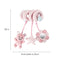 Infant Toddler Rattles Toys For Baby Stroller Crib Soft Rabbit Bear Style Pram Hanging Toys Plush Appease Doll Bed Accessories