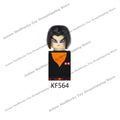 KT1007 KT1009 KT1011 KT1020 KF6142 Dragon Ball Z Goku Vegeta Trunks Kuririn Mini Action toy Figures Kids Assemble dolls Gifts
