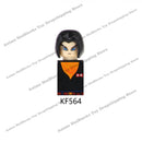 KT1007 KT1009 KT1011 KT1020 KF6142 Dragon Ball Z Goku Vegeta Trunks Kuririn Mini Action toy Figures Kids Assemble dolls Gifts