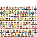 Disney 4cm Children Anime figure Building Blocks Kid Gift Toy Model Mini City Movies Characters Figurine Compatible With Lego
